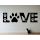 Naklejka na ścianę LOVE - kocham koty